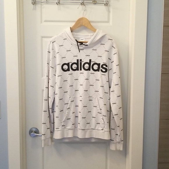 adidas Other - Men's Adidas logo hoodie size medium